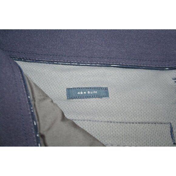 J.Crew 484 Slim-Fit Tech Pant Mens W34 L31 Navy Blue Performance Stretch NWOT - Picture 3 of 6